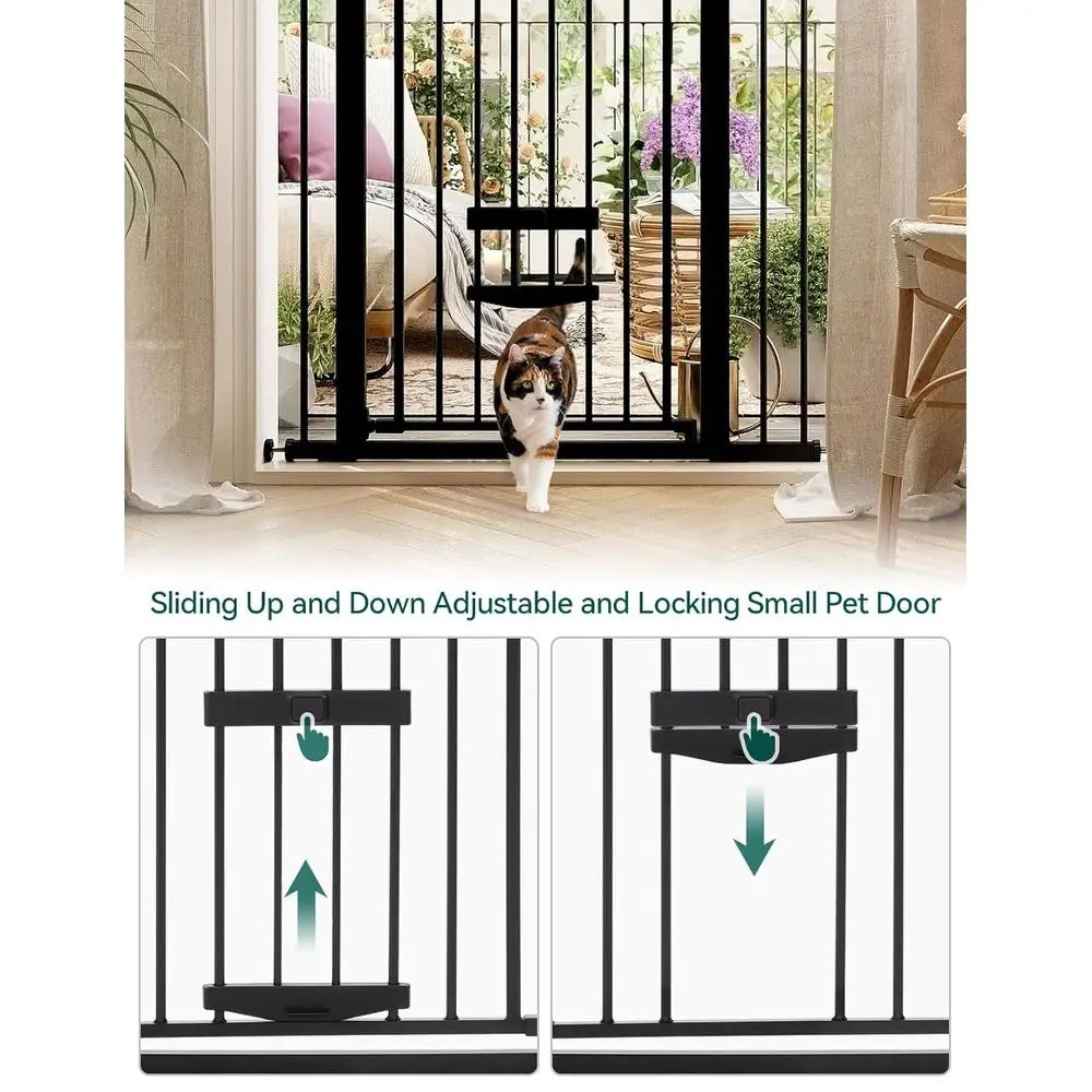 Extra Tall Gate/Cat Door