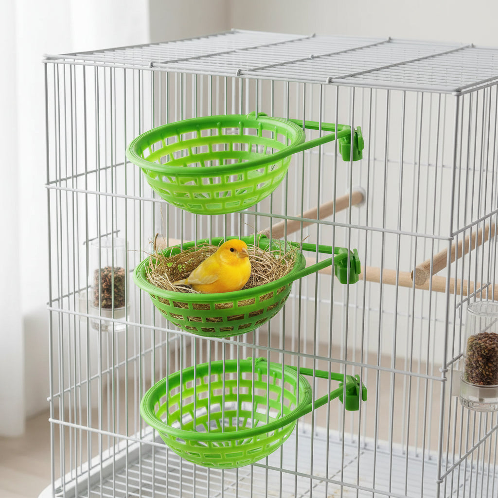 Plastic Canary Bird-Nest