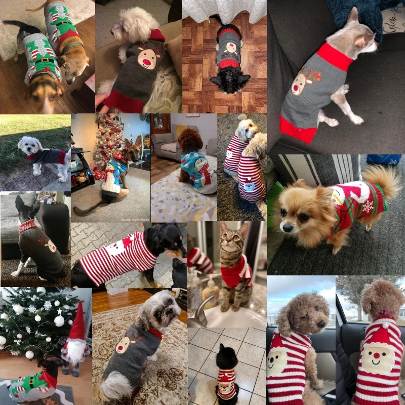 Dog Sweater Winter Warm