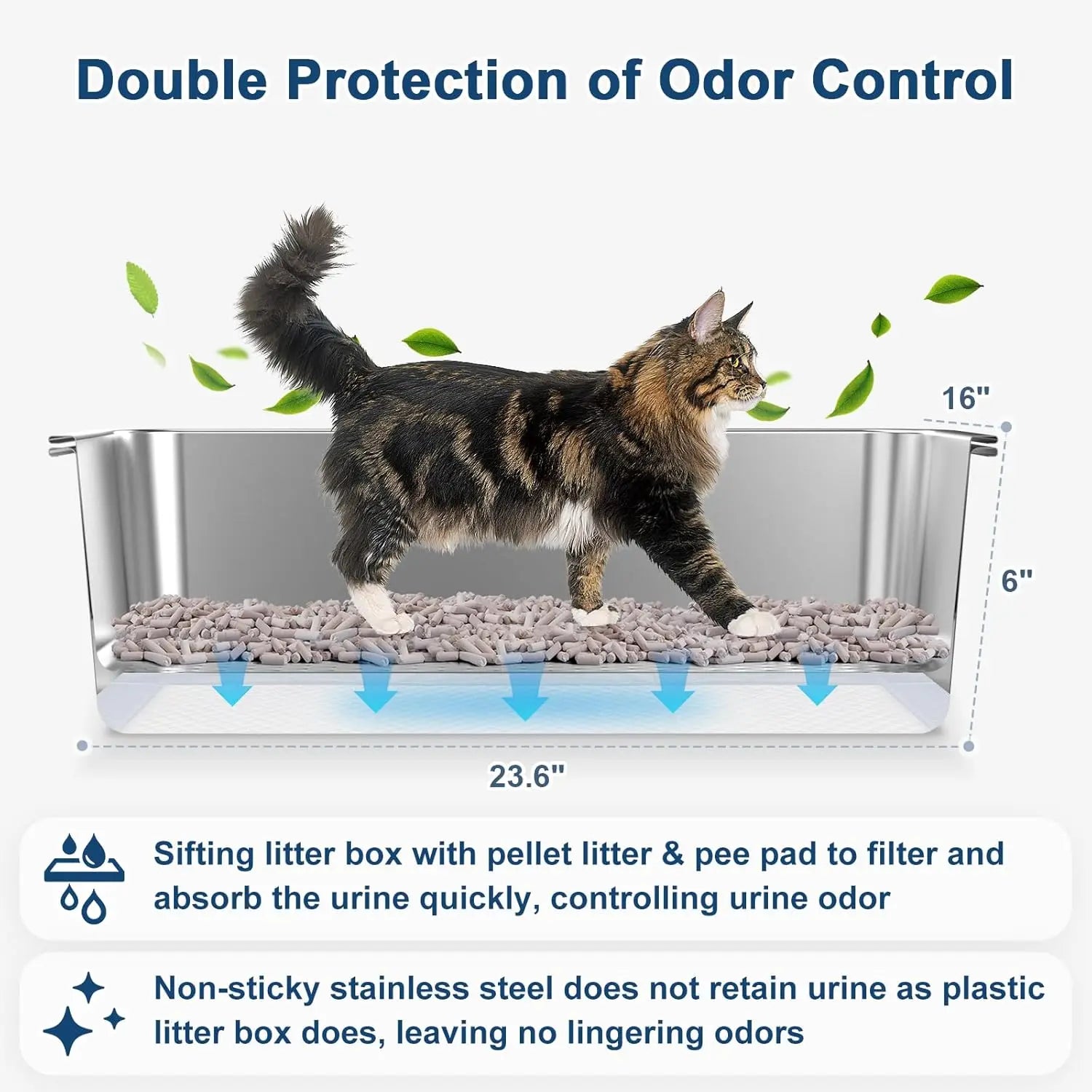 XL Enclosed Litter Box