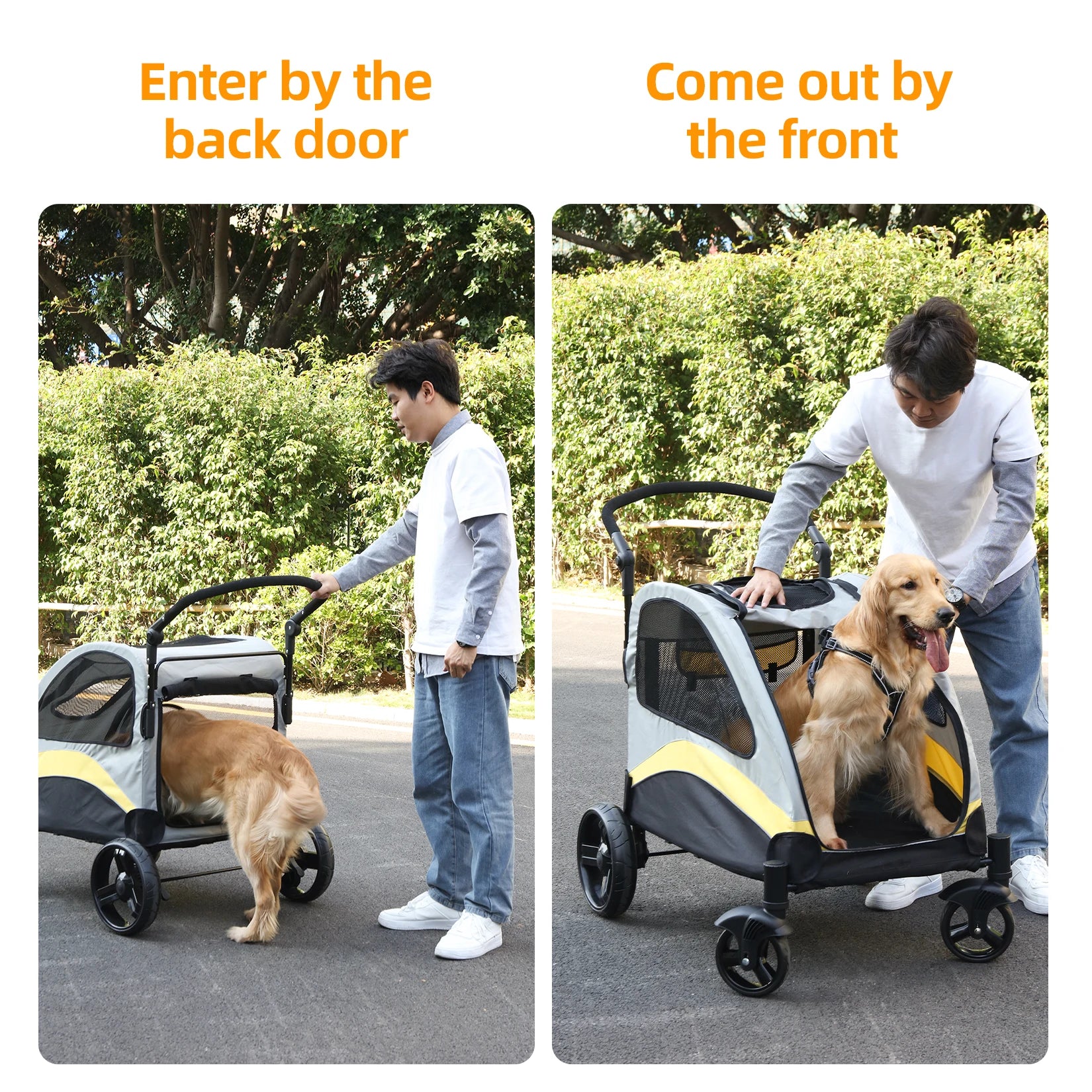 Dog Stroller for Large Dogs