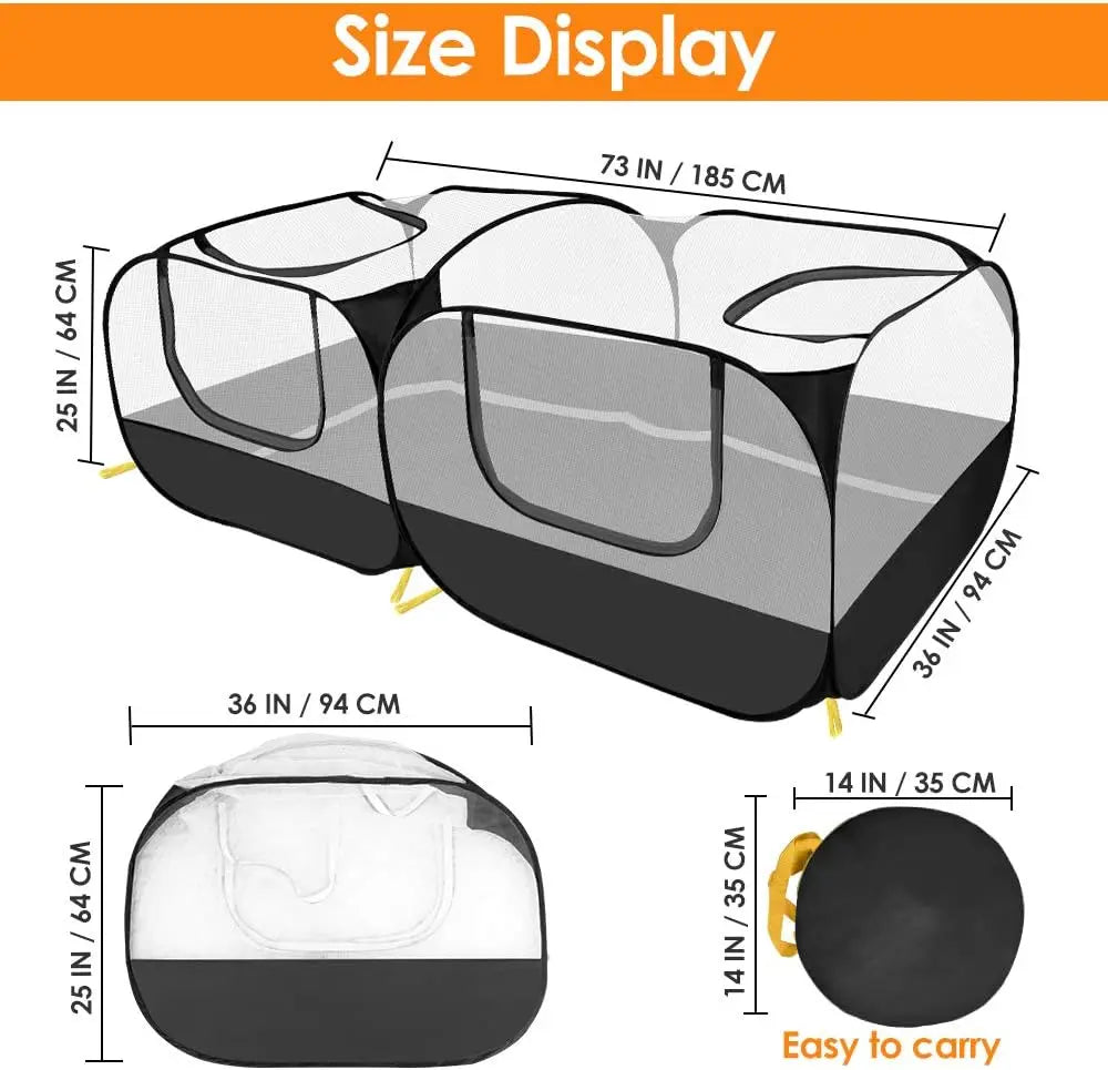 Pet Playpen/Detachable Bottom