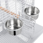 Wrought Iron Play-top Cage, 61"