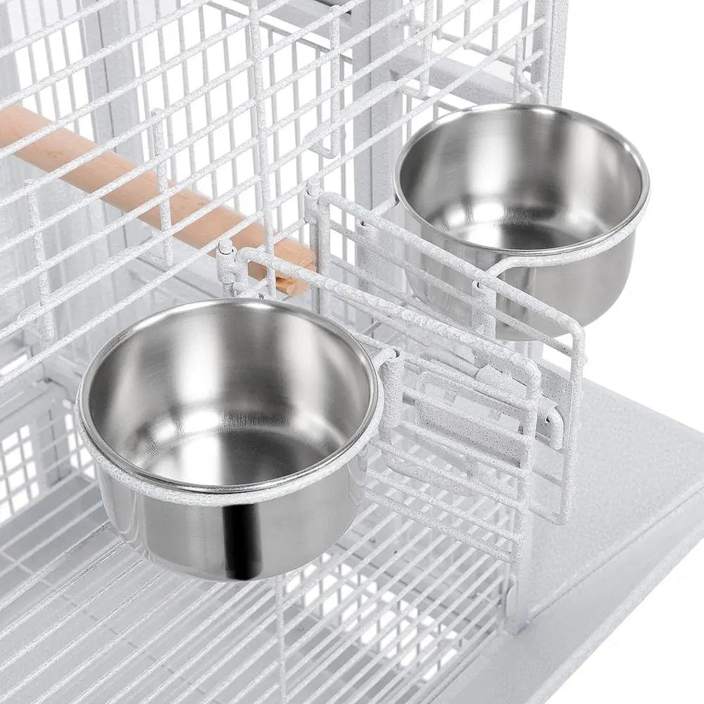 Wrought Iron Play-top Cage, 61"