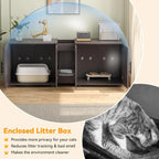 Cabinet Cat Litter Box