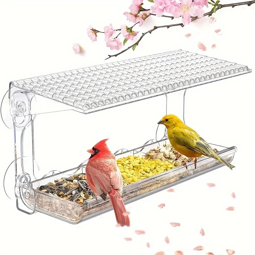 Indestructible  Window Bird Feeder