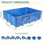 880 Gallon Canvas Fish Tank