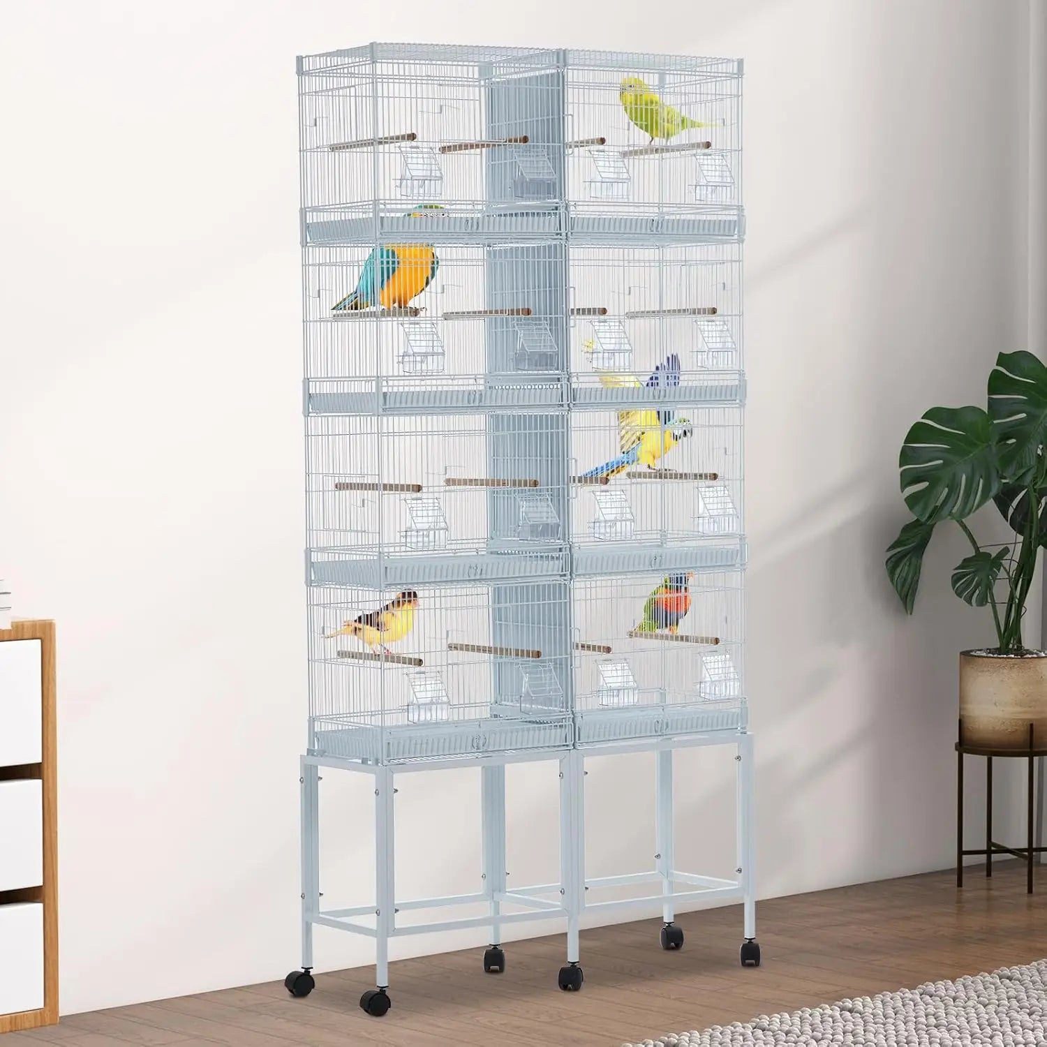 Metal Bird Cage/Removable tray