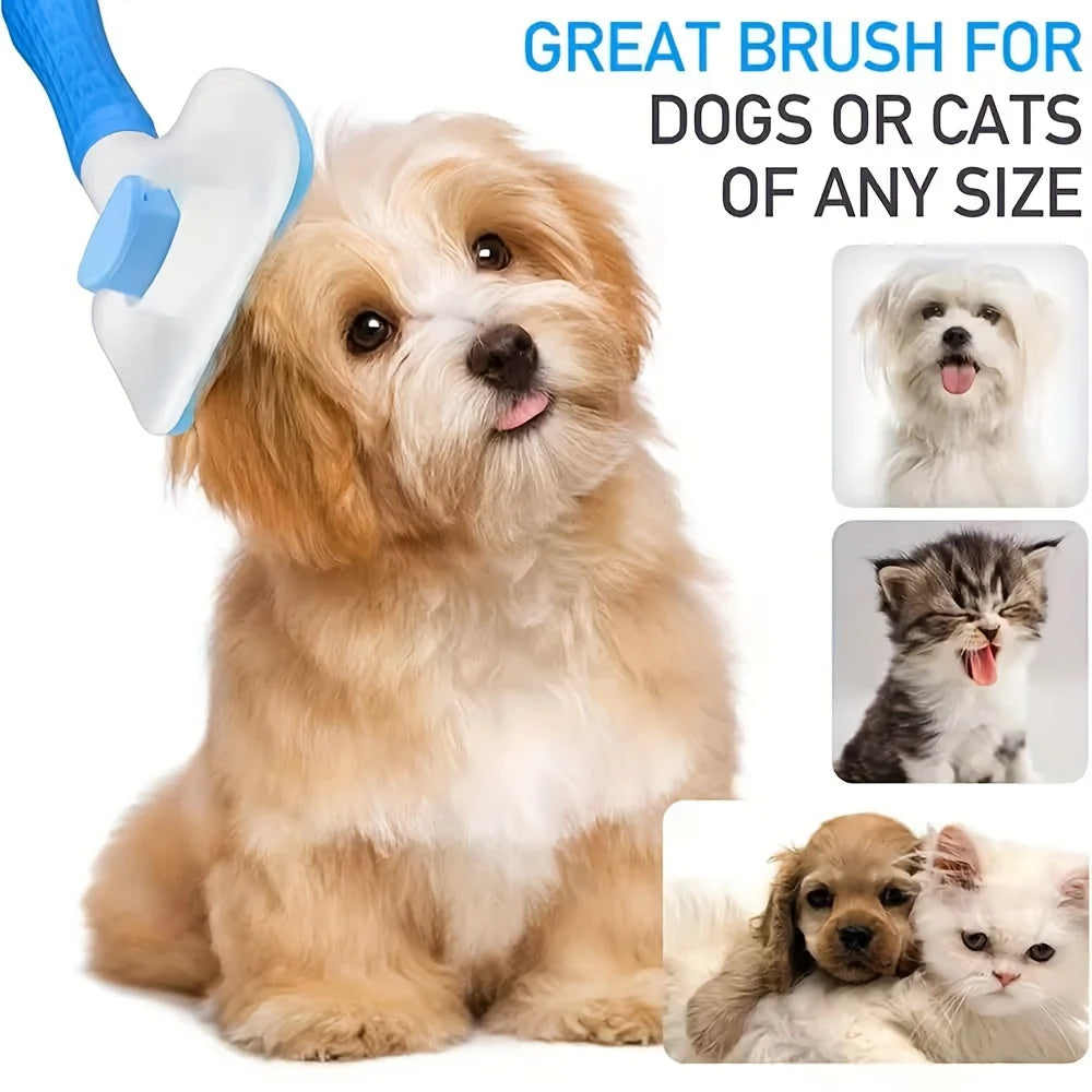 Gentle Dog/Cat Grooming Brush