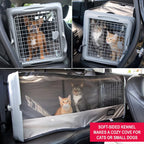 Large open kennel, Travel