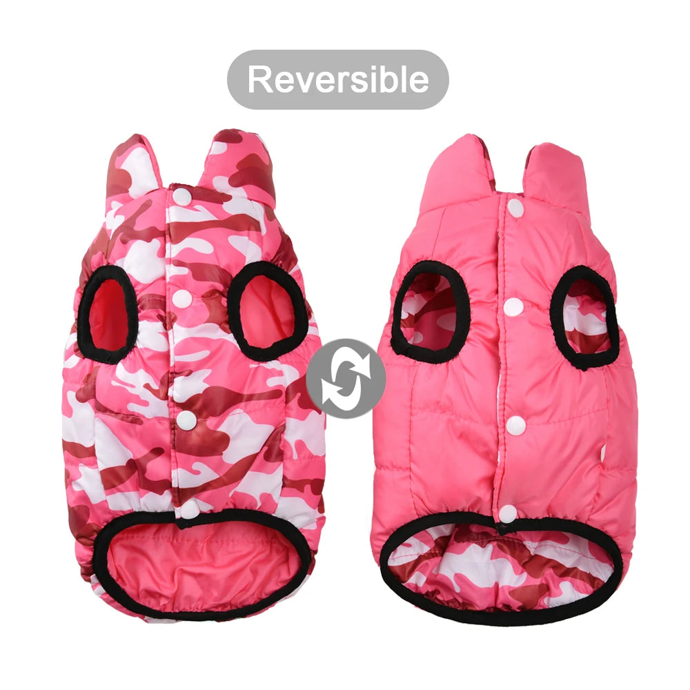 Dog Jacket Reversible
