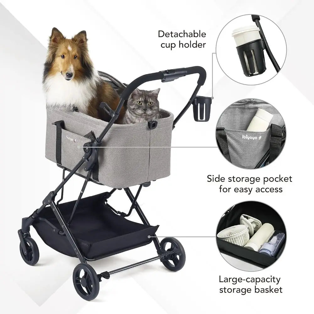 Tri-Fold Pet Travel System