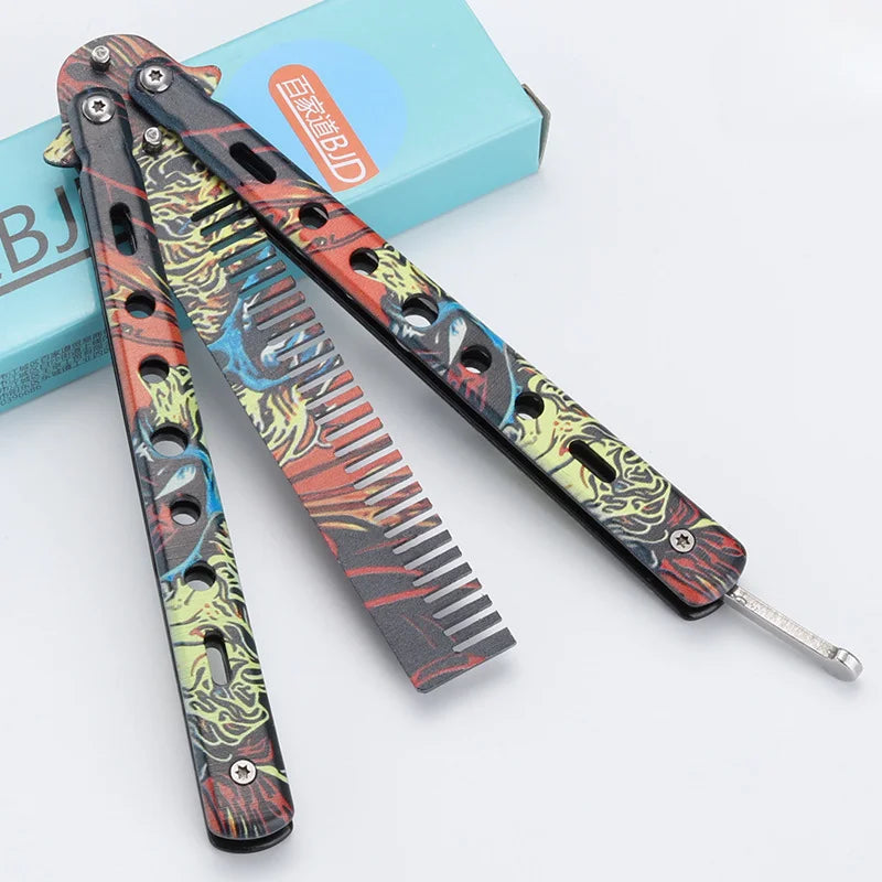 Foldable Comb Stainless Steel