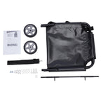 L Animal Stretcher with Wheels