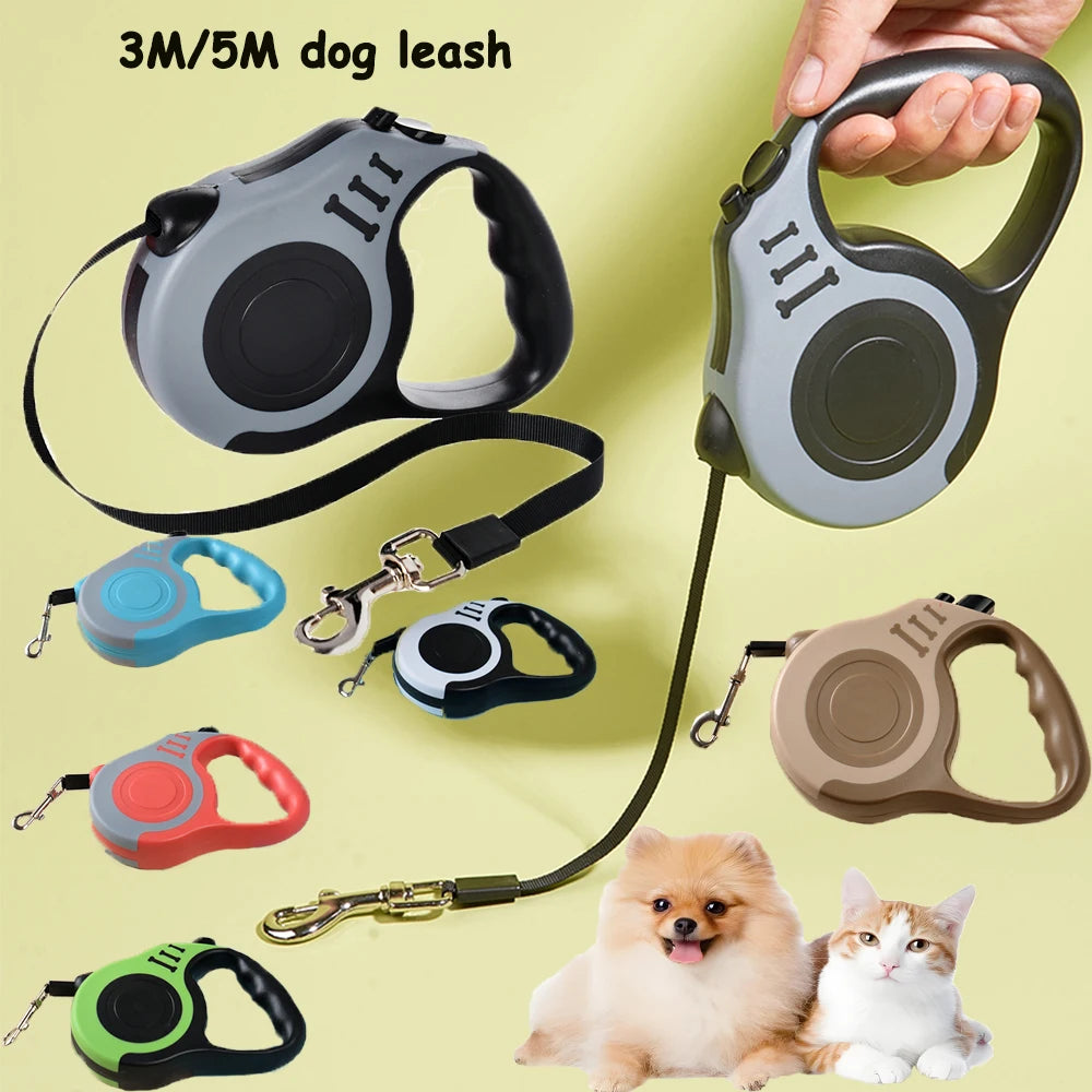 Dog Leash Automatic Pet Collar