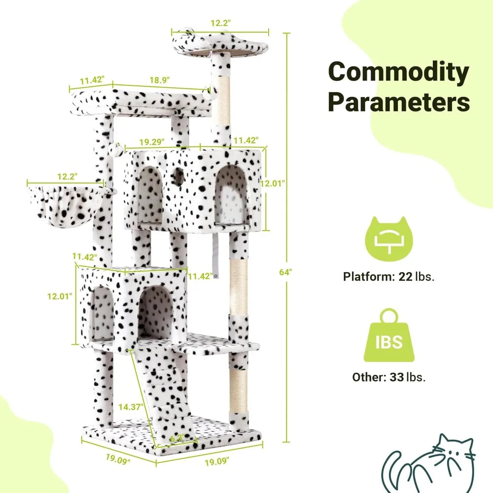 64 In Cat Tree Tower
