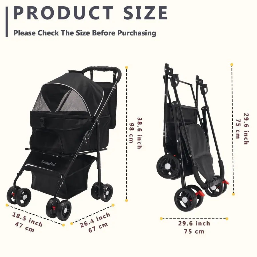 Stroller for Small Dogs/Cats