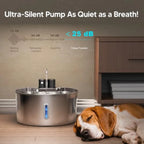 Wireless Stainless Steel Water Fountain