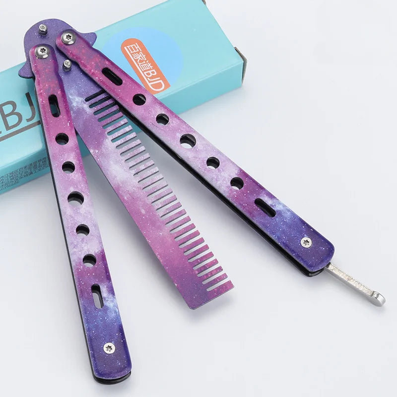 Foldable Comb Stainless Steel