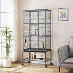 69" XL Rolling Bird Cage