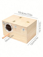 Parakeet Nest Box Bird House