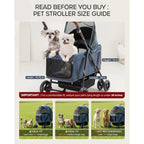 XL Foldable Pet Stroller