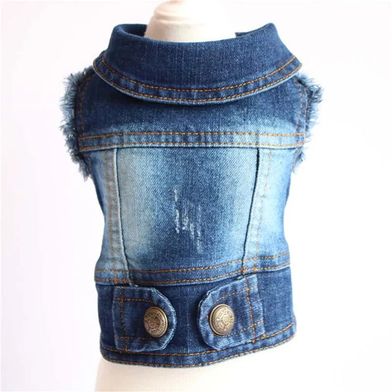 Denim Dog Clothes