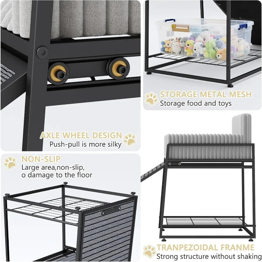 Folding Pet Stairs Ramp/Seat