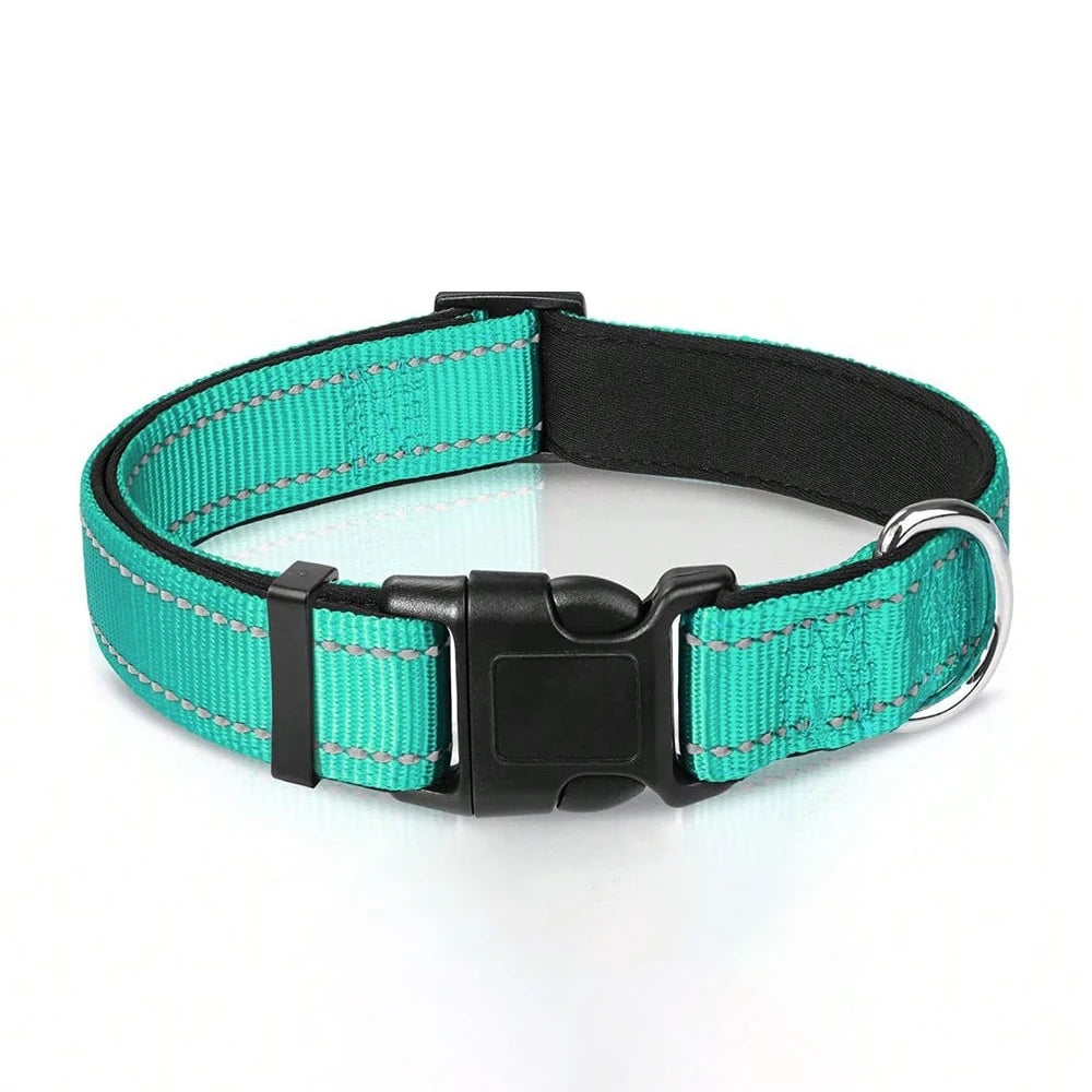 Reflective Dog Collar Soft Padded