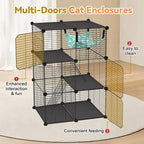 3-Tier DIY Cat Enclosures