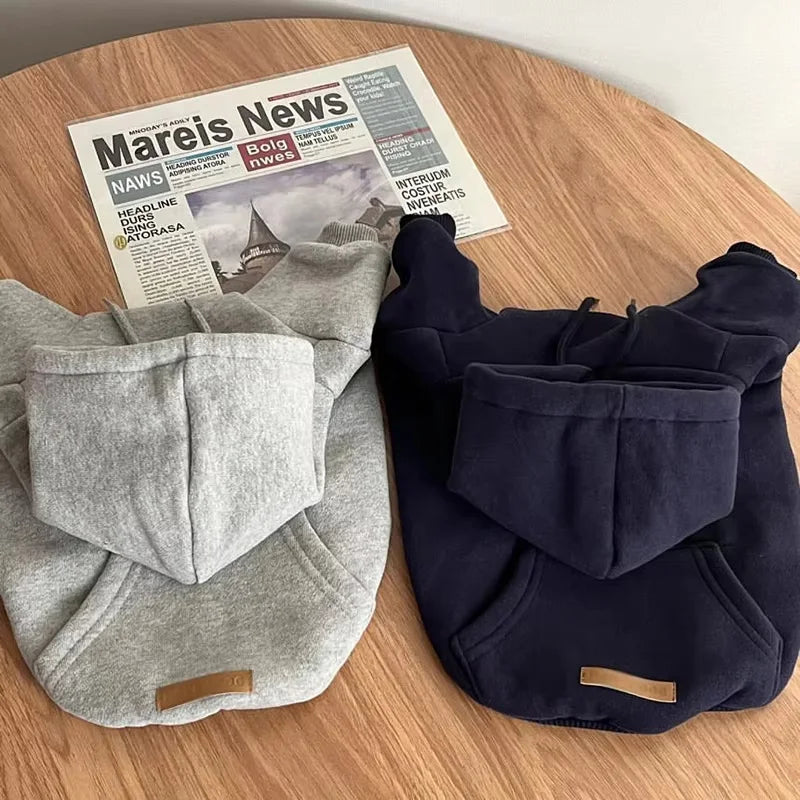 Warm Dog Hoodies Soft Fleece