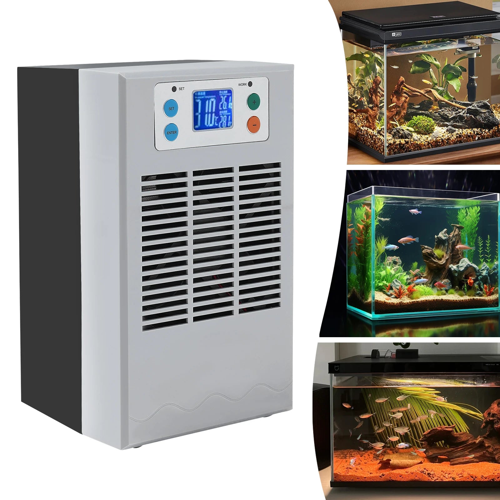 Small Fish Tank Water Heater & Chiller