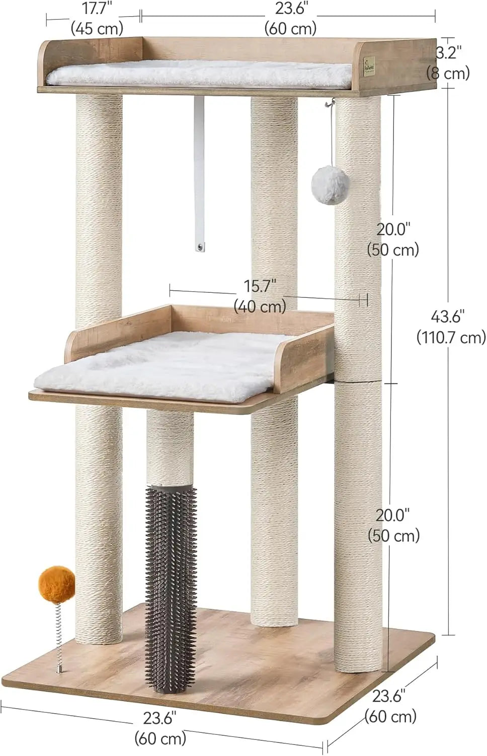 Modern Cat Tree for Large Indoor Cats