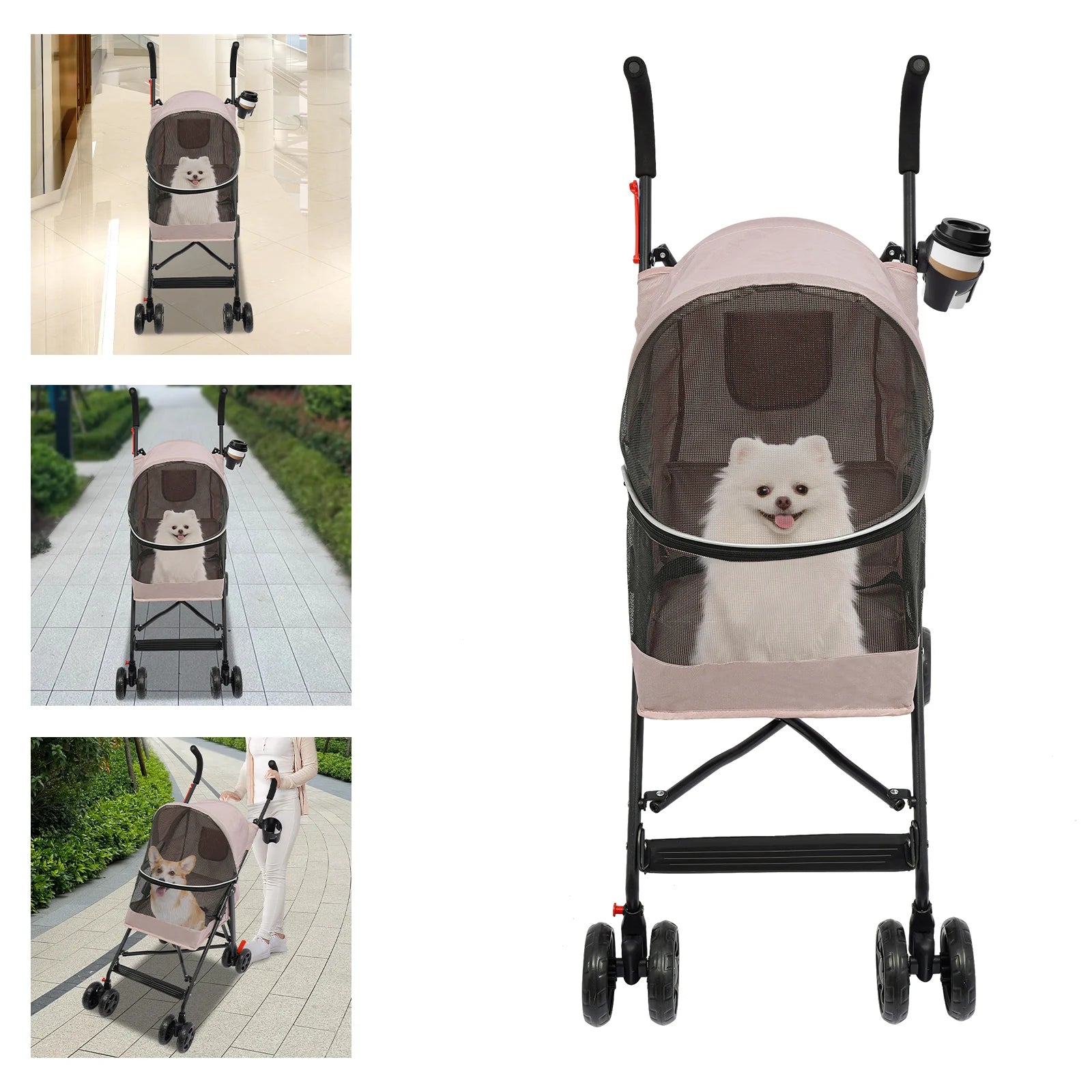Foldable Pet Stroller