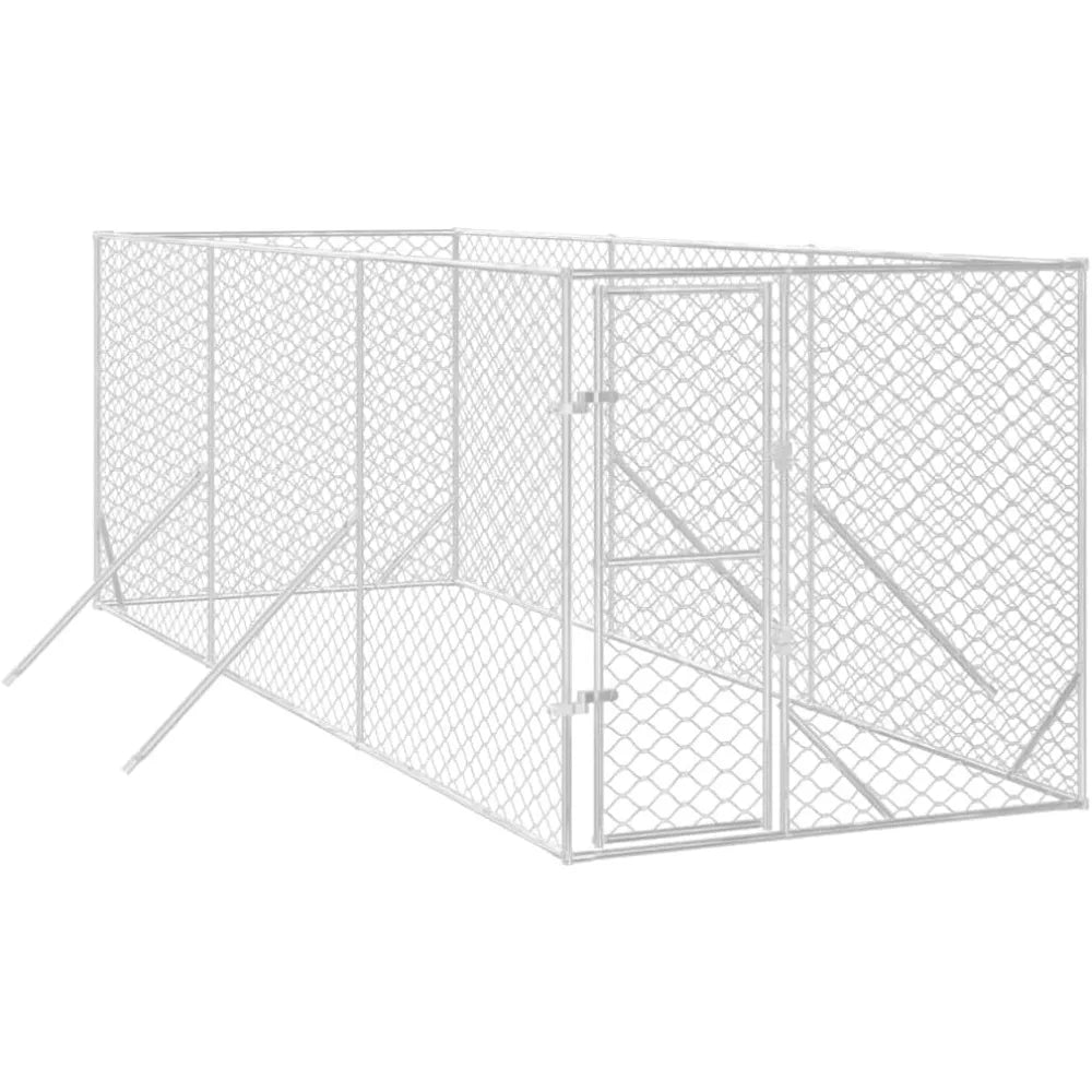 Dog Kennel Cage Galvanized Steel