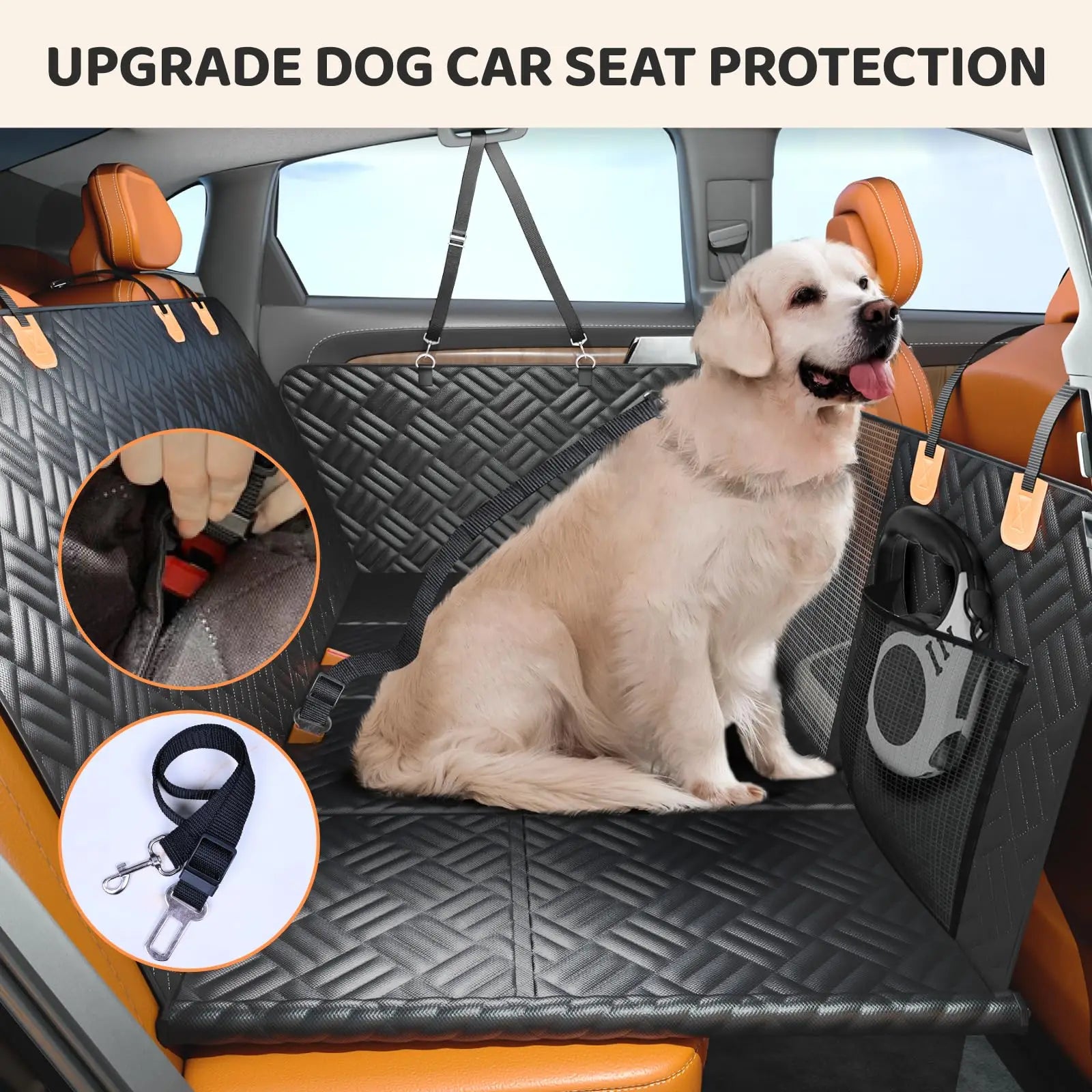 Car Rear Dog Seat Cover