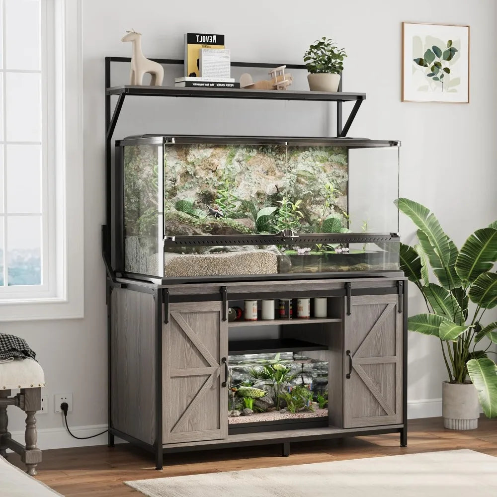 Farmhouse Reptile Tank Stand