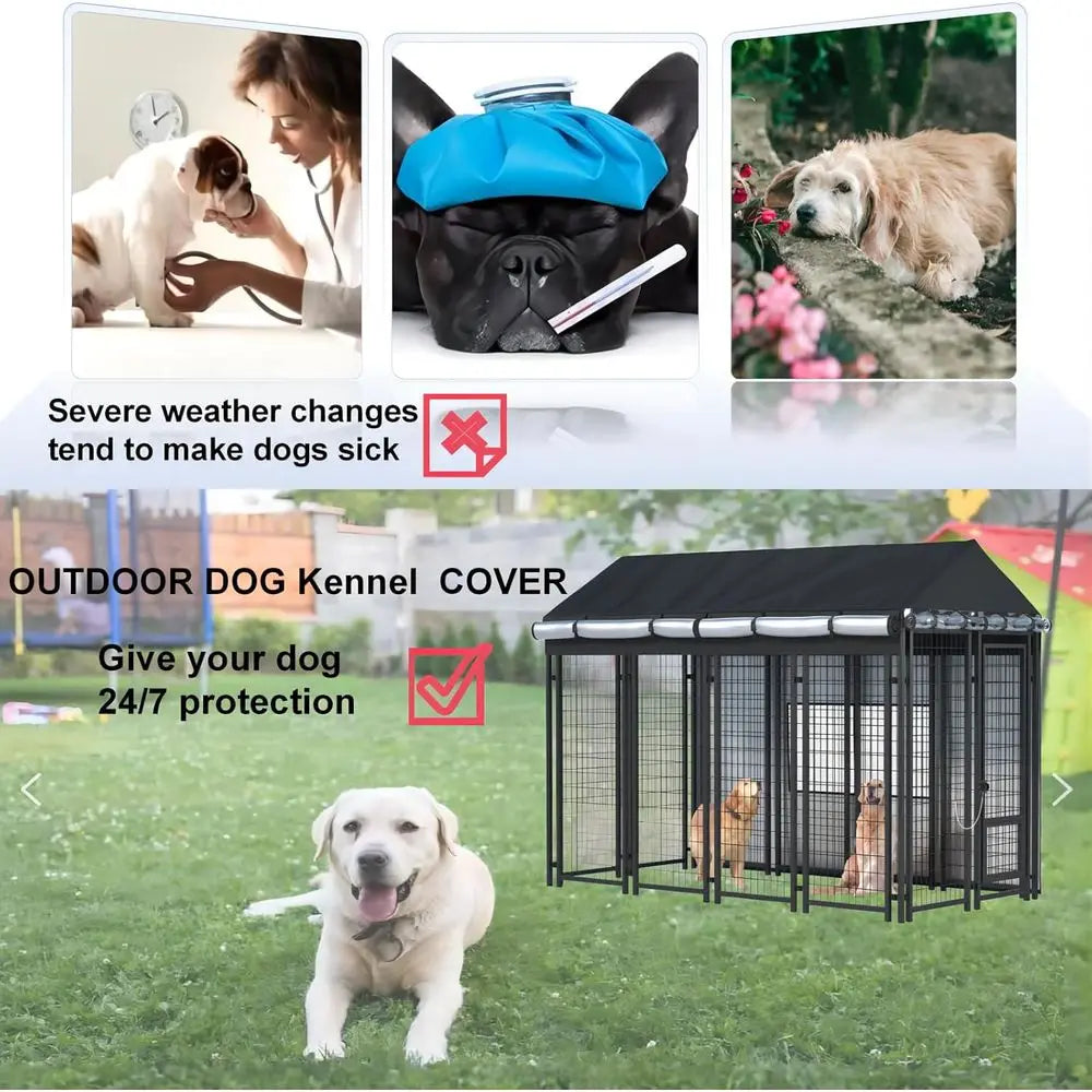 Outdoor Dog Kennel Cover