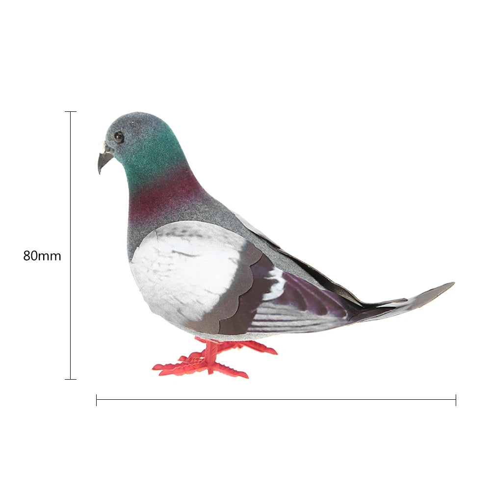 Foam Pigeon Ornaments