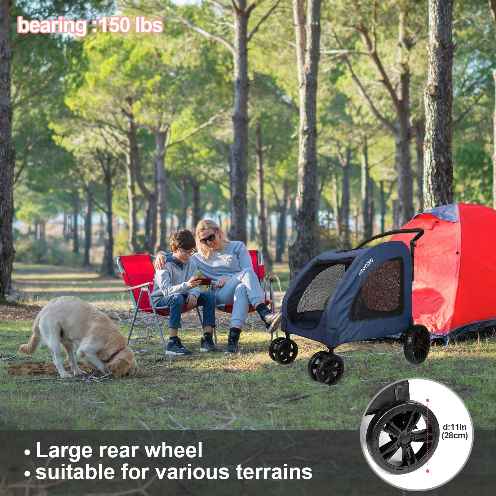 Heavy Duty Stroller/Large Dogs