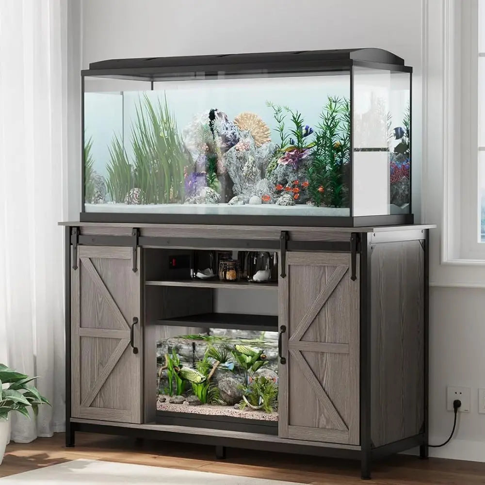 Heavy-Duty Fish Tank Stand, 55-75 Gallon