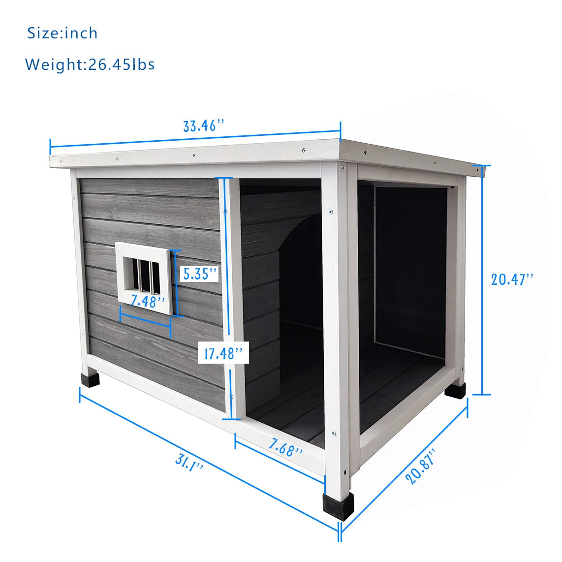 Wooden Puppy Kennel