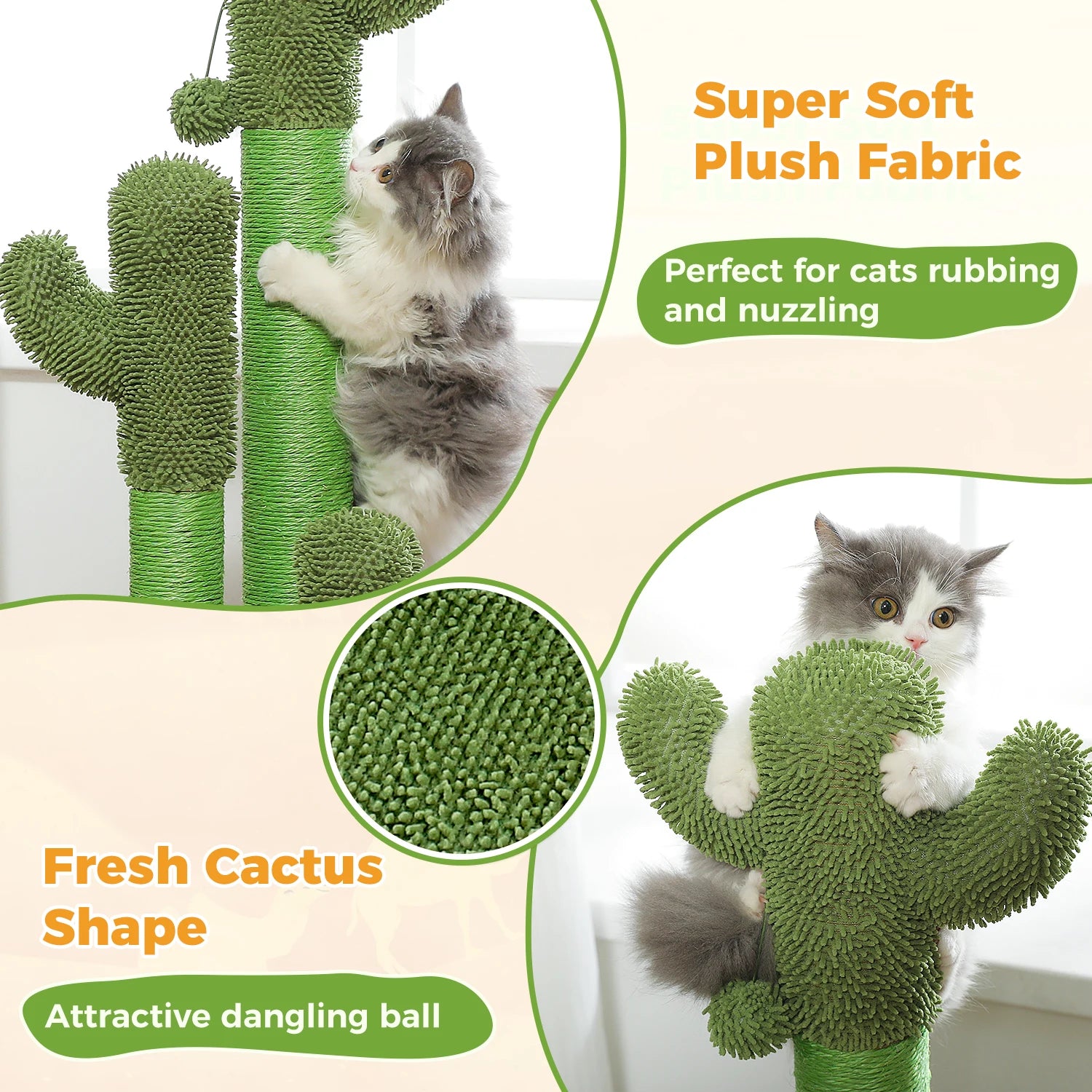 Cactus Cat Scratching Post