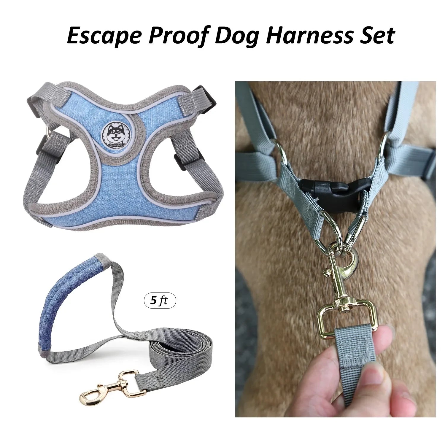 Dog Harness Vest Small D