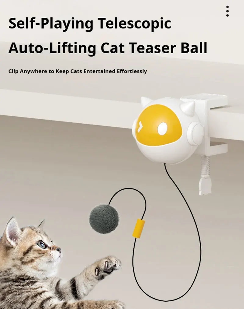Automatic Lifting Cat Toy Ball