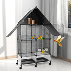 Bird Cage with Rolling Stand