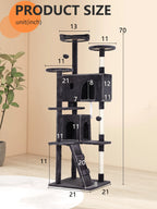 54/70 Inch Cat Tower