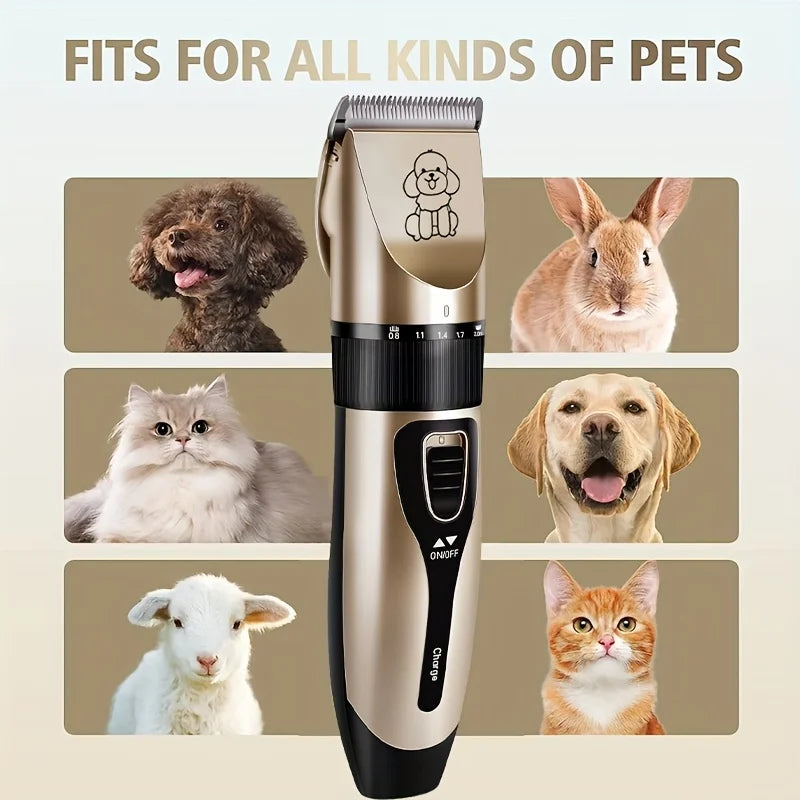 USB pet grooming tool set