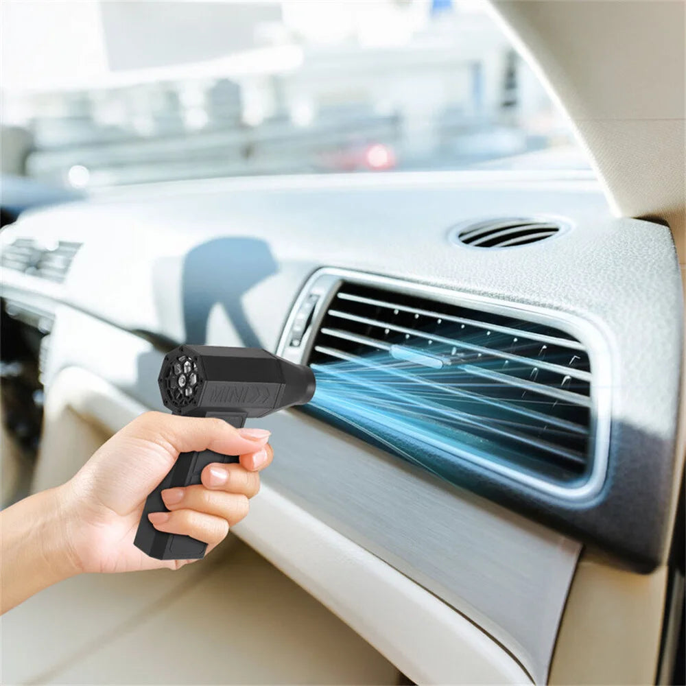 Mini Fan Electric Air Duster