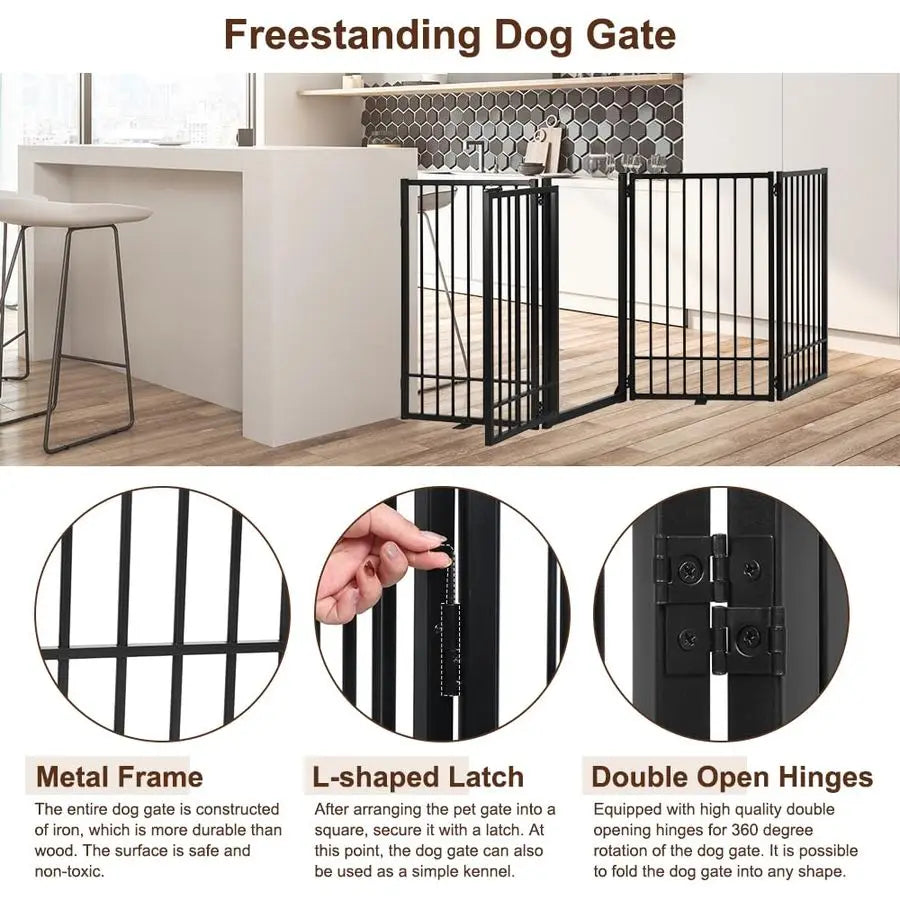 Freestanding Dog Gate